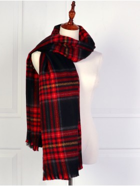 Plaid Fashion Blanket Scarf